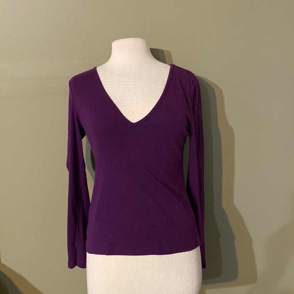 Purple shirt